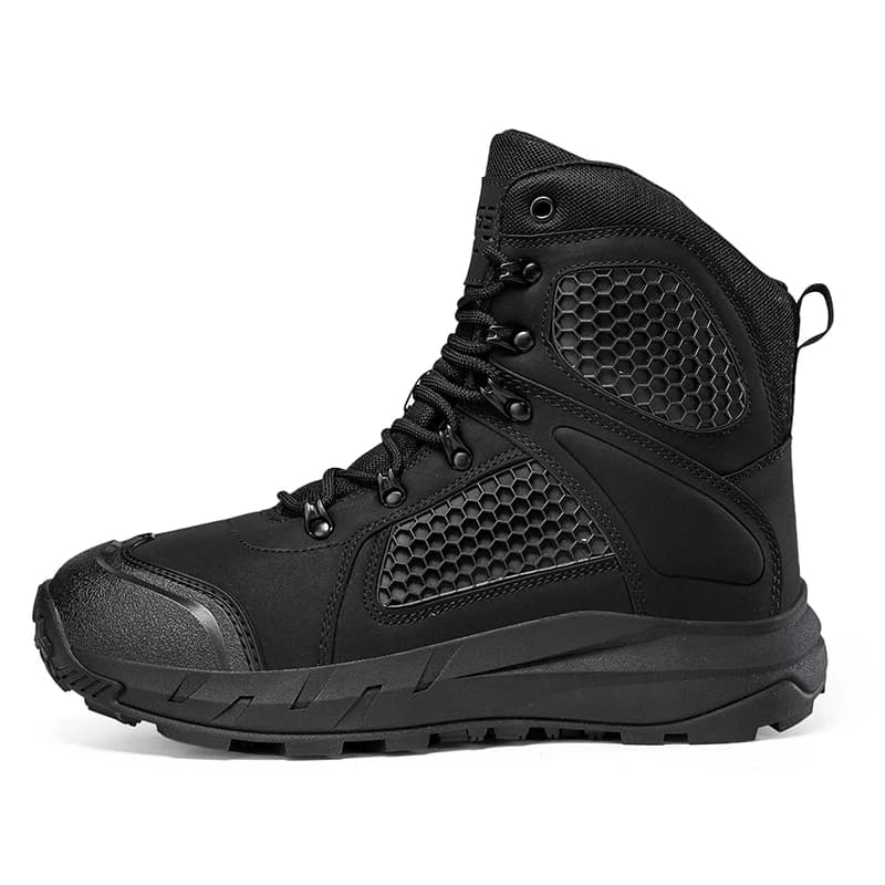 Stivali tattici da trekking all'aperto di grandi dimensioni da uomo Stivali militari da allenamento Scarpe per avventure ed esplorazione