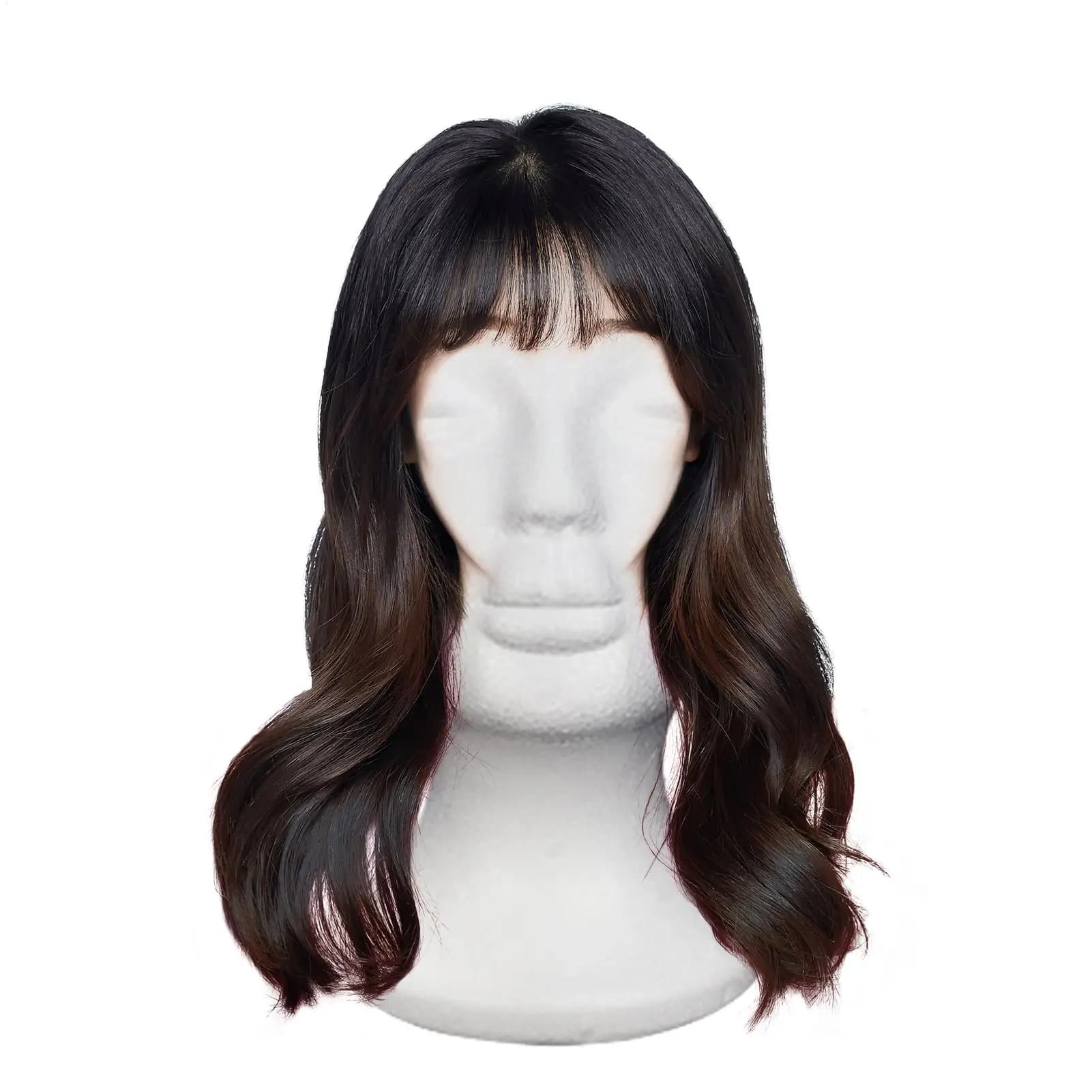 Foam Head Mannequin Lightweight Hat Hairpiece Headphone Display Model Holder Wig Display Mannequin for Arts Crafts Beauty Salon