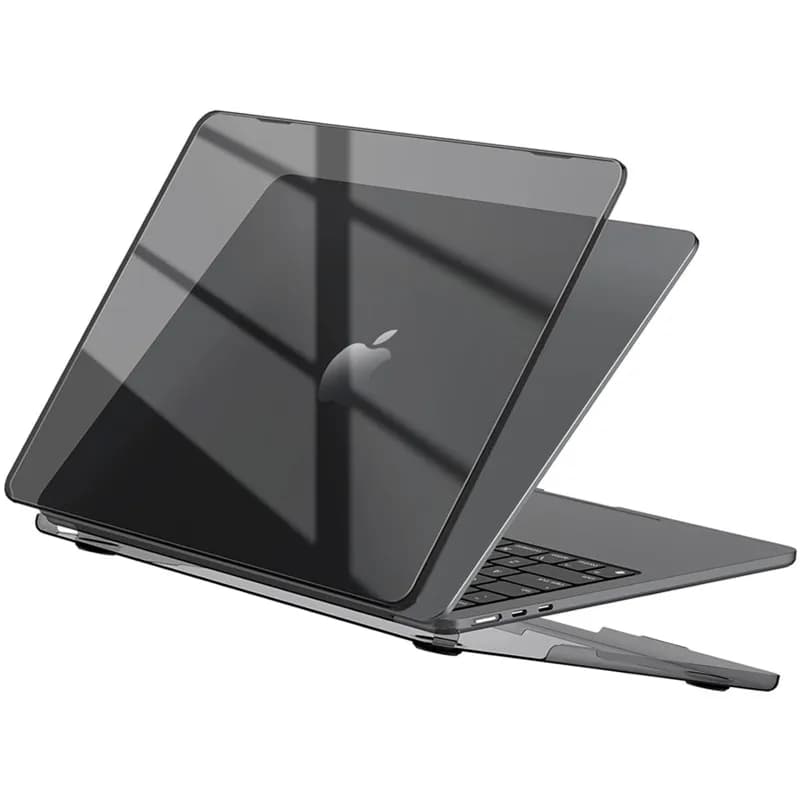 Black Clear Laptop Case for Macbook Neo 2026 Air 13.6 M4 15 M3 Hard Cover for Mac Book Pro 13 M1 Chip M2 12 14 16 M5 Hard Sleeve