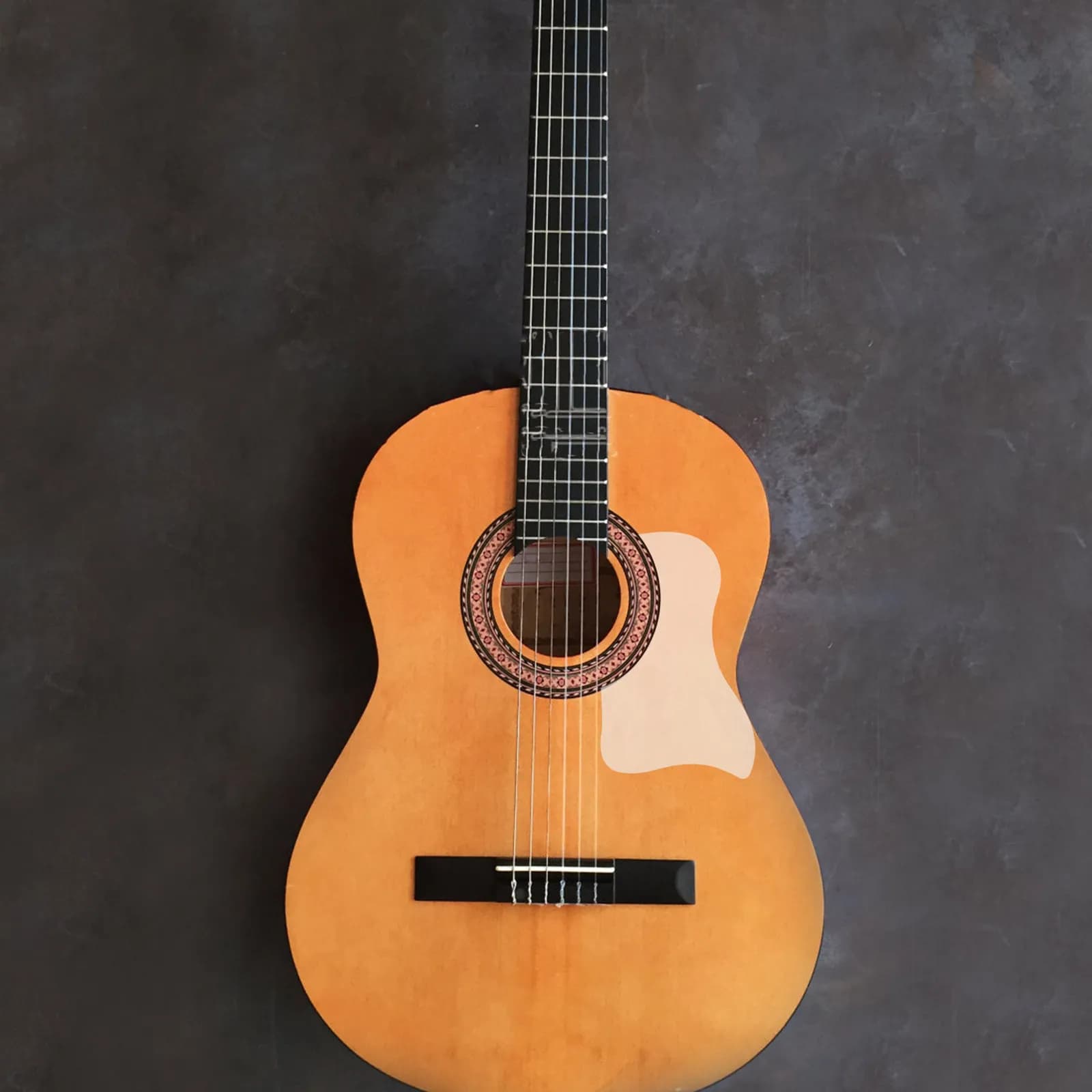 Set di 6 Protezioni Autoadesive per Chitarra, Piastra Antigraffio Professionale per Chitarra Acustica, Folk e Ukulele