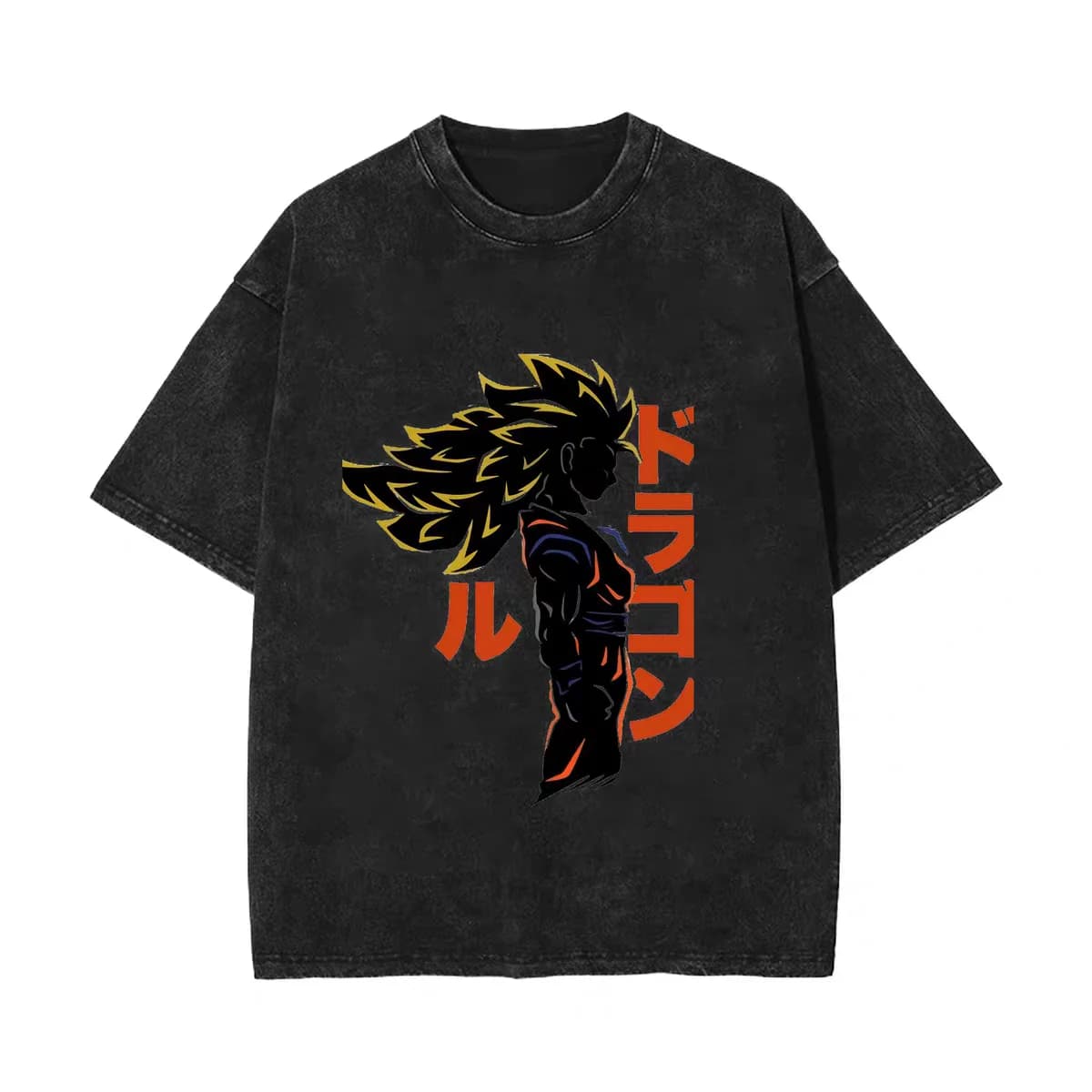 T-shirt Ufficiale in Cotone Dragon Ball Estate 2026 Unisex Casual Streetwear Anime Manica Corta Tendenza Y2K