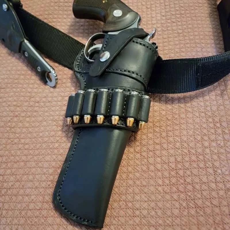 New medievale Old West Wild West Cowboy Cosplay Revolver fondina protettiva PU