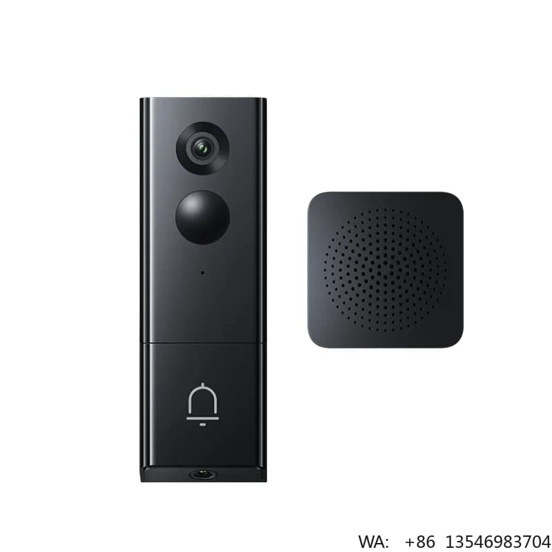 Campanello Intelligente 4 con Telecamera Spioncino, Videocitofono per Monitoraggio Domestico e Sicurezza Antifurto con Controllo tramite App
