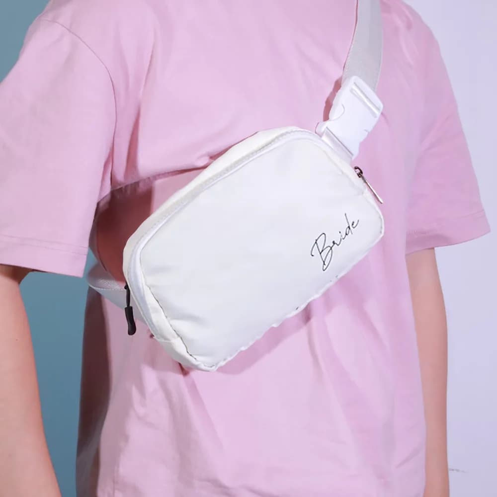 Sposa marsupio damigella d'onore marsupio proposta regalo matrimonio addio al nubilato addio al nubilato sposa per essere viaggi essenziali luna di miele