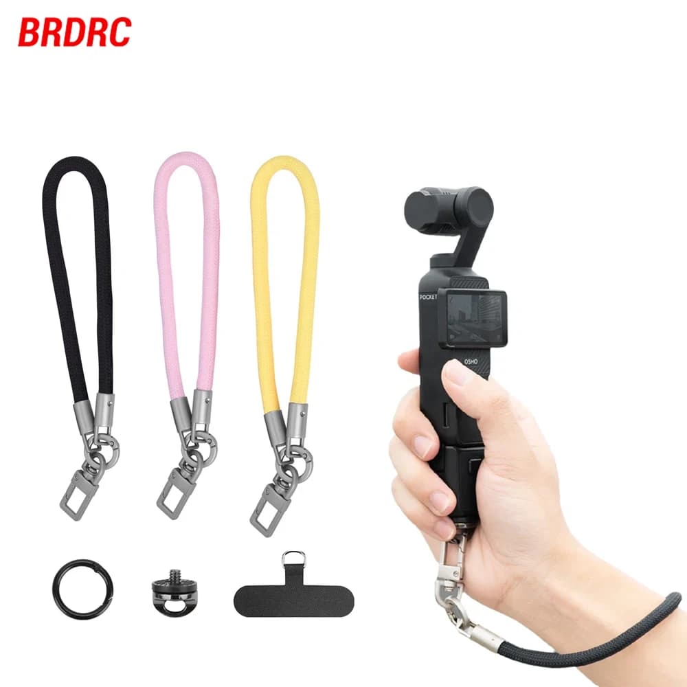 Cordino Flymile per DJI OSMO Pocket4/3/Osmo 360/Action 5 Pro/Insta360 X5 per iPhone, Cinturino da Polso Anti-smarrimento