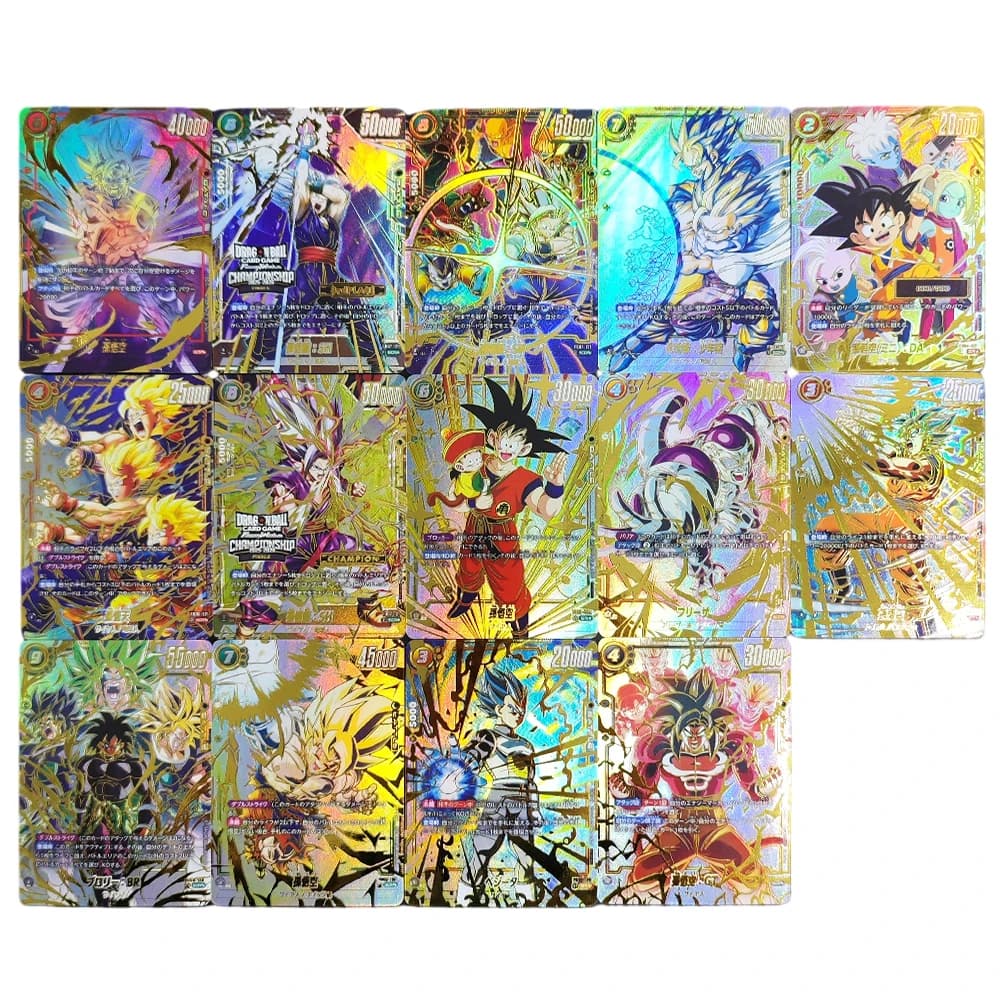 Carte da Collezione Anime Giapponesi TCG Dragon Ball Super Fusion World Son Goku GT Vegito Super Alternate Art