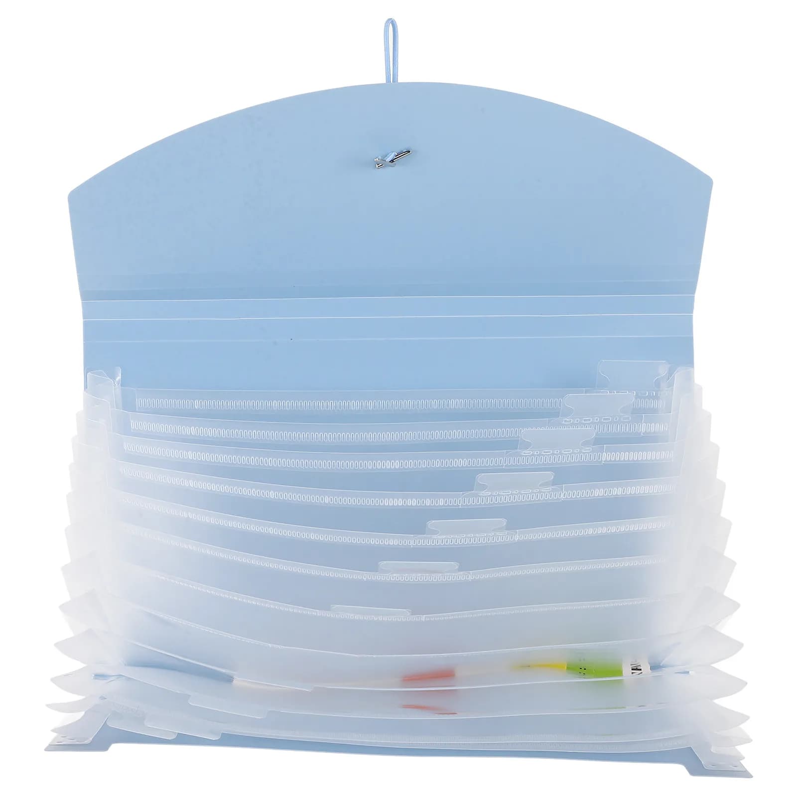 Cartella Portadocumenti Espandibile Resistente, Organizzatore per Ricevute, Piccolo Portadocumenti a Fisarmonica per Documenti, Biglietti da Visita, Biglietti, Voucher