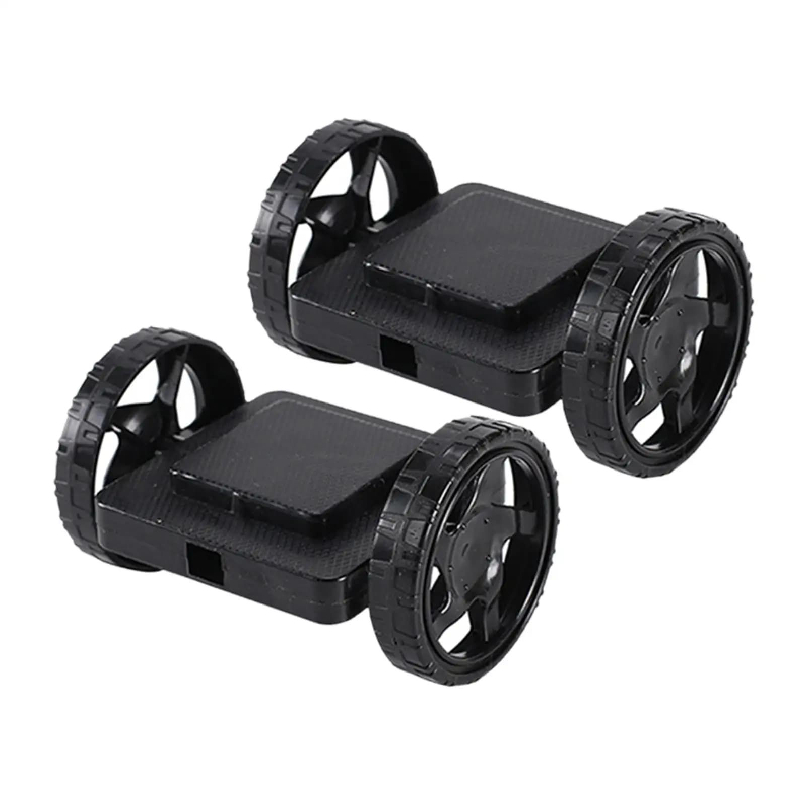 2Pcs piastrelle magnetiche ruote Set costruzione Base ruote costruzione giocattoli fai da te ruote magnetiche educative giocattoli per ragazzi ragazze
