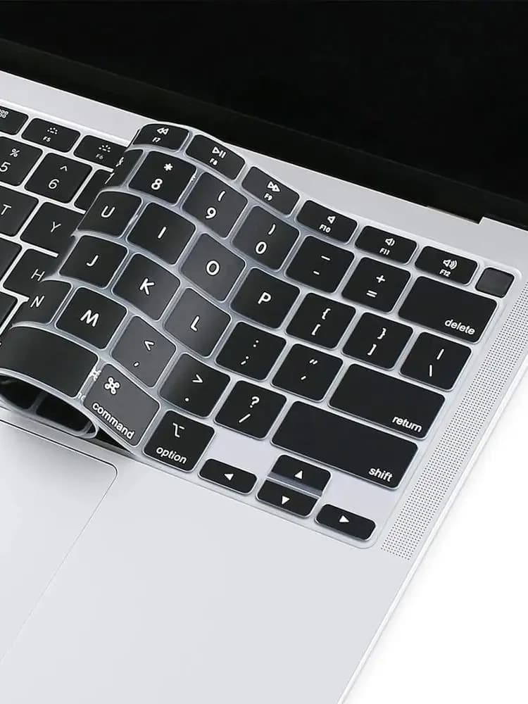 Cover per tastiera in silicone per MacBook Air 13.3" 2020 Processore M1 A2337 Pelle per tastiera compatibile con protezione per tastiera A2179