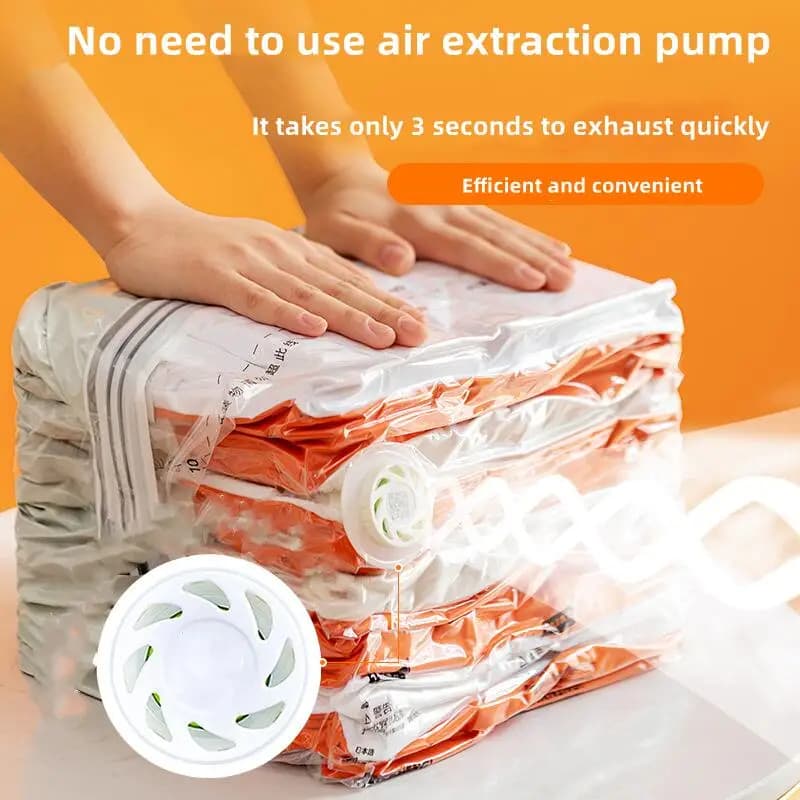 New patented vacuum bags Large plastic storage bags for storing clothes Covers Compression cover for empty bags Travel accessories