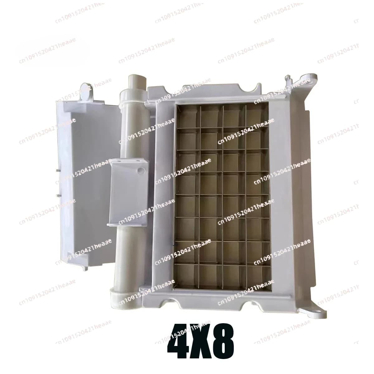 Adatto per accessori universali per macchine per il ghiaccio Stampo per ghiaccio con vassoio per ghiaccio evaporatore in rame 32 4X8