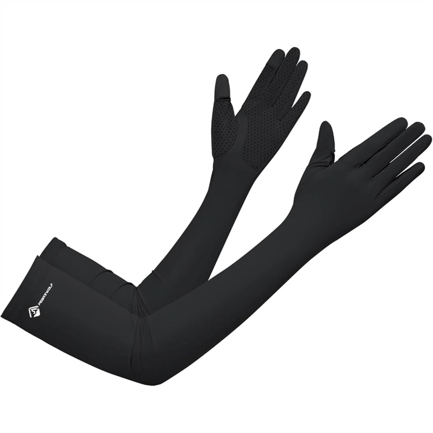 Long Sun Protection Gloves for Women with Touchscreen Non Slip Full Finger for Driving Cycling