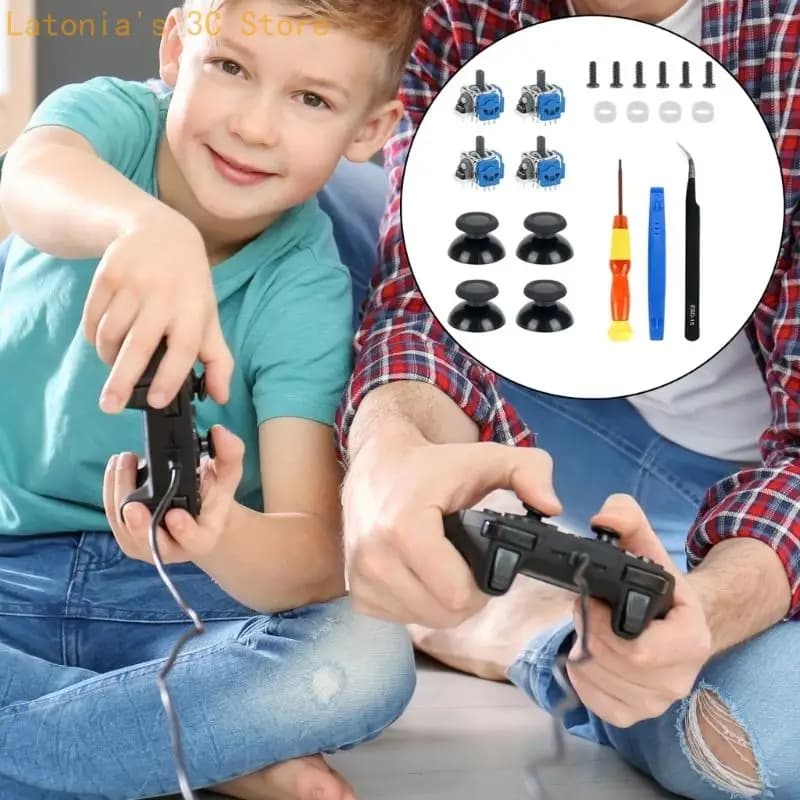 X3UB Effect joysticks Sostituzione con i mente antisciplici e strumenti riparazione per migliorare il controller gioco
