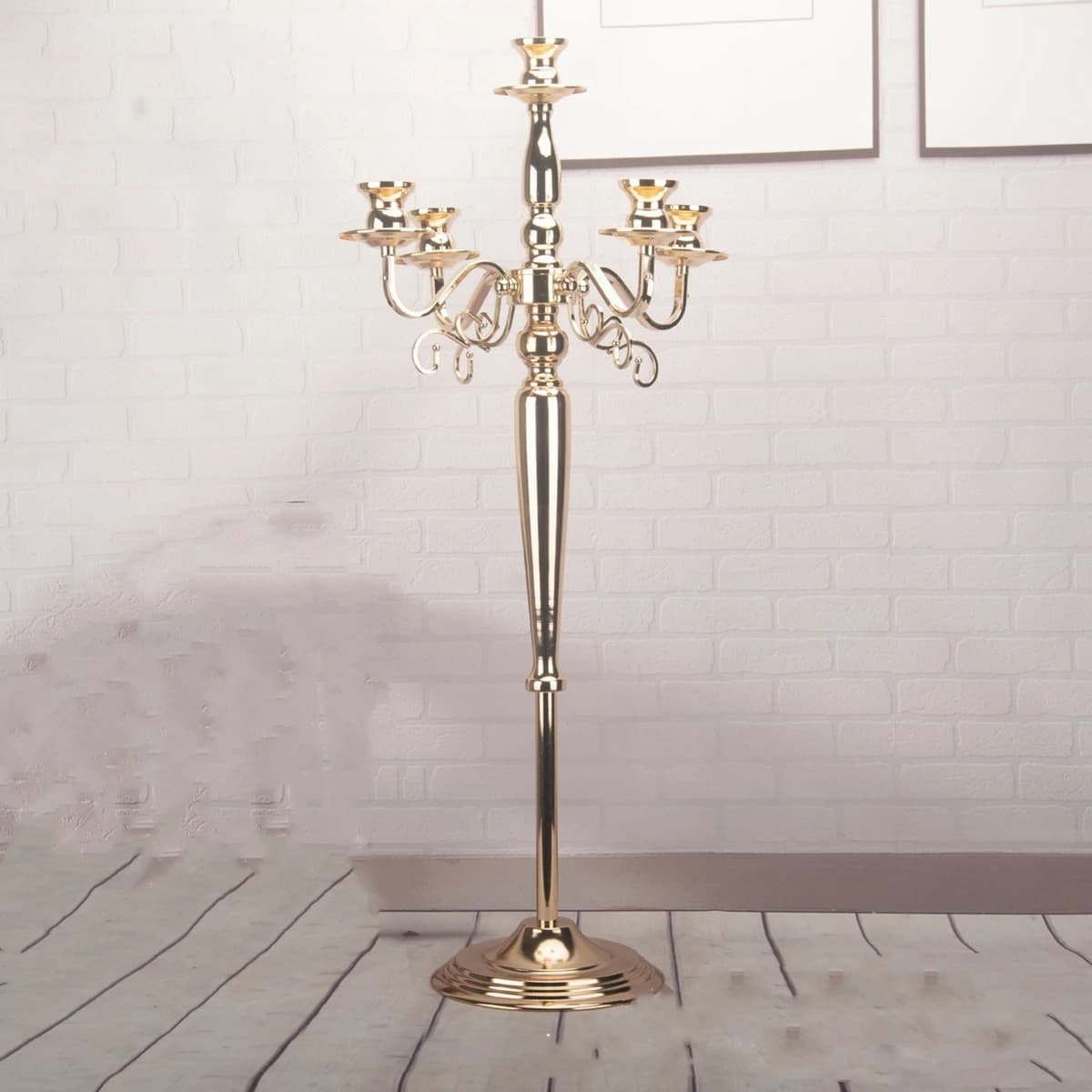10 pz) 100 cm) Candelabri in metallo Candelabri Portacandele in acrilico Supporti Centrotavola Vasi di fiori Strada Piombo Decor2943