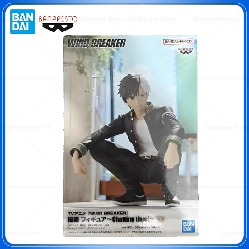 Bandai In Magazzino Originale Banpresto Chat Tempo Anime WIND BREAKER Haruka Sakura Action Figure Modello Giocattoli Regalo DT