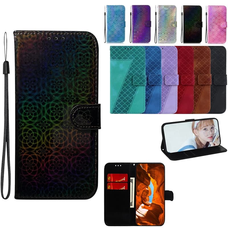 Wallet housing with support for Xiaomi Poco X6 PRO x6 X7 5G X5 X4 PRO 5G x4 GT X3 NFC X3 GT Protective leather case