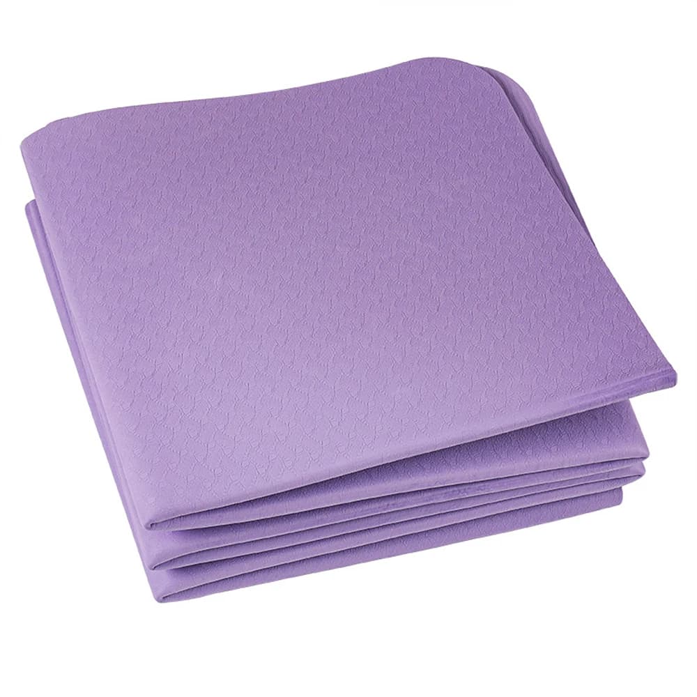 Tappetino da yoga pieghevole Tappetino da pilates pieghevole in TPE Tappetino da allenamento antiscivolo Tappetino da yoga portatile anti-rottura