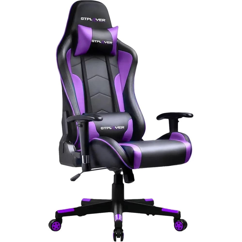 Ergonomic Bluetooth Gaming Chair with Speakers: Heavy-Duty Audio Desk Chair for Comfortable Gaming
