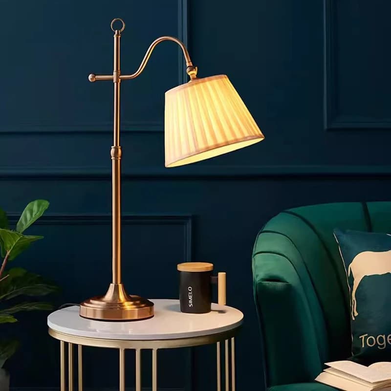 Personalized Creative Metal Bedroom Table lamp European Desk Lamp Bedside Sofa Reading American Retro reading light