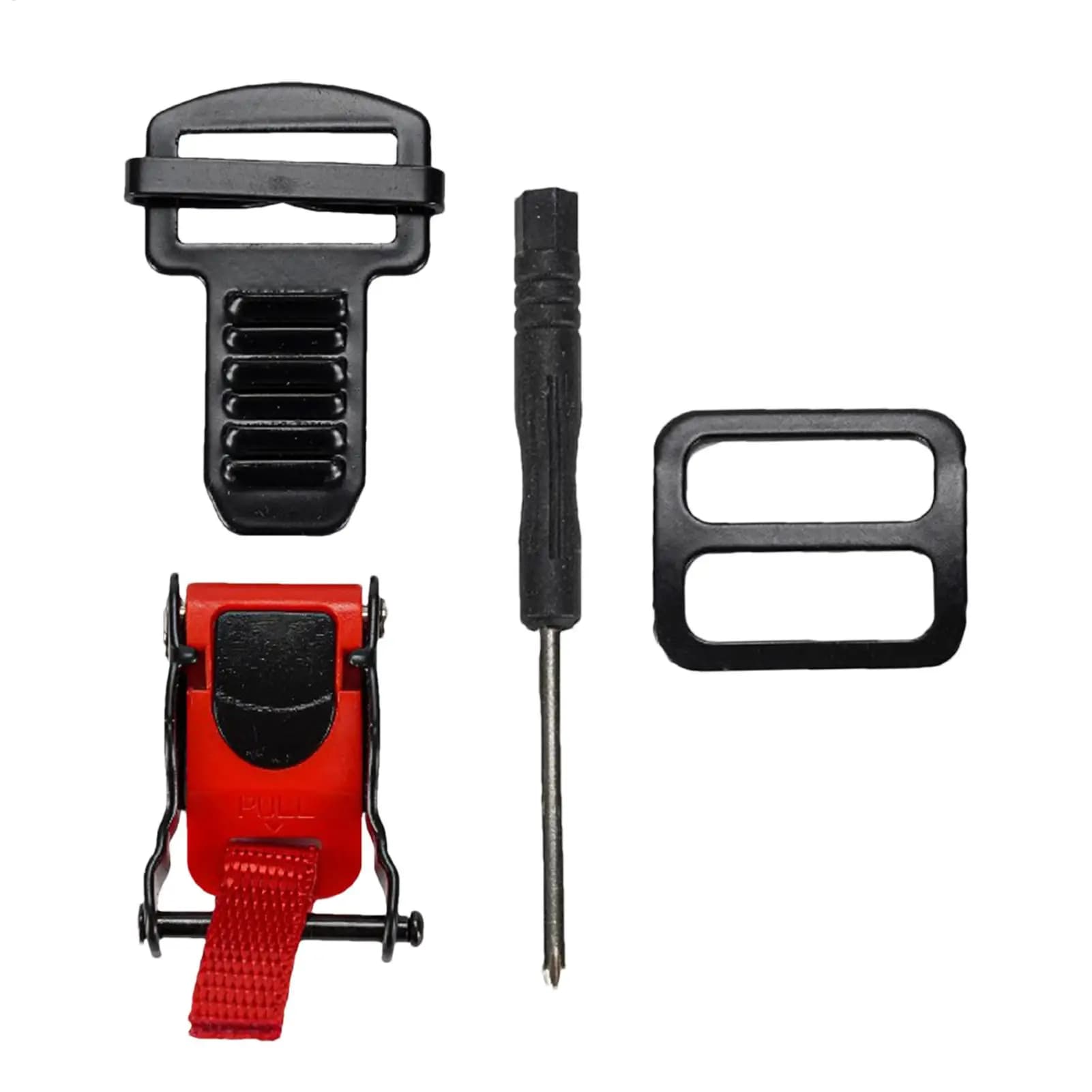 Motorcycle Helmets Quick Release Buckle Double D Buckle Safe Quick Release Clip Strap Helmet Lock Socket Helmets Accessories