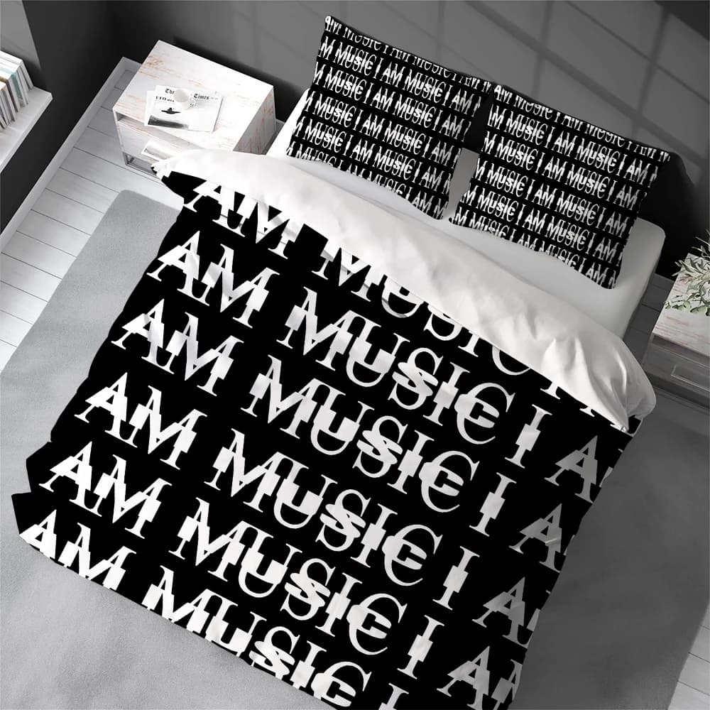 Set Copripiumino Playboi Carti Music, Morbido e Confortevole, 3 Pezzi, Estivo, per Studenti, Dormitorio, Casa, Neonati, Best Seller