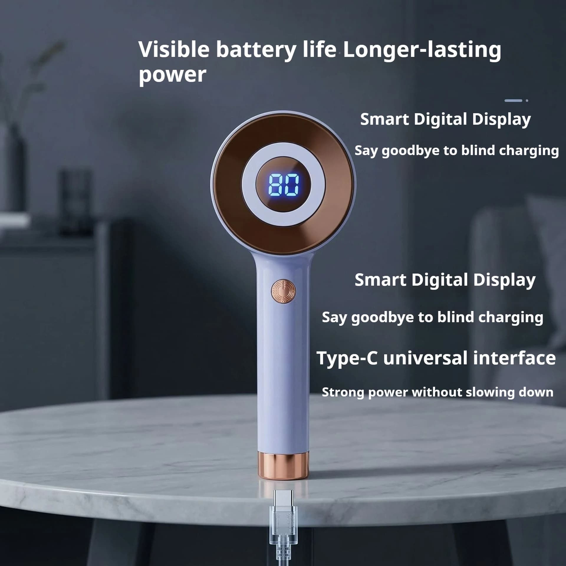 Levapelucchi Ricaricabile con Display Digitale, Rasoio per Tessuti a 6 Lame, Trimmer per Pelucchi Portatile USB-C