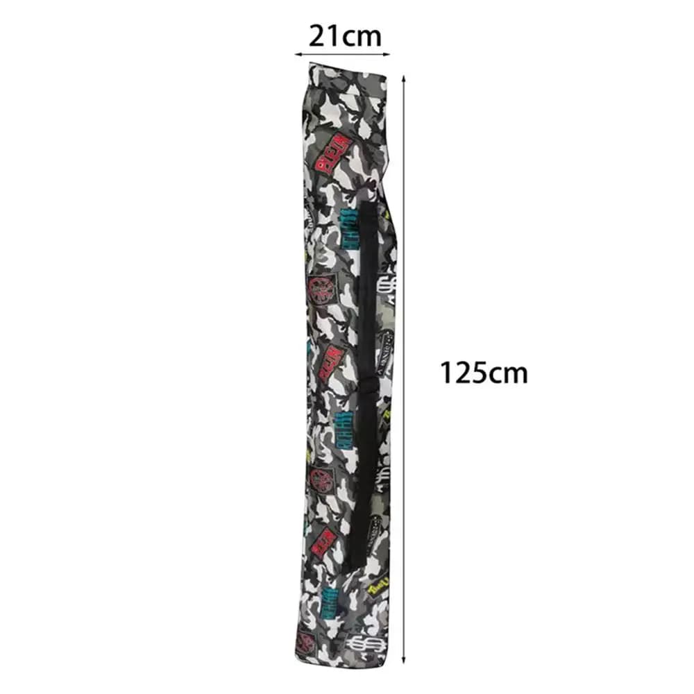 Borsa da pesca pieghevole portatile multifunzionale per attrezzatura da pesca Borsa da pesca Borsa per ombrello con canna da pesca