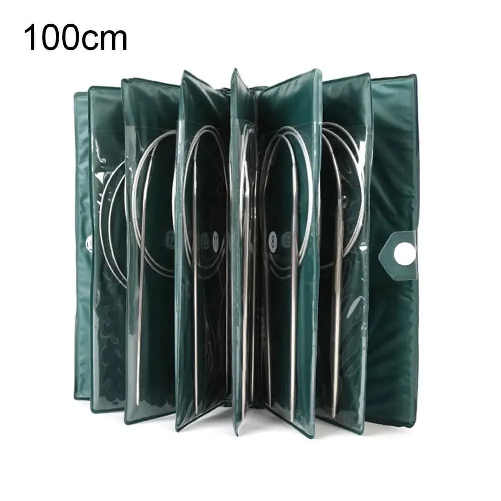 Handmade Stainless Steel DIY Crafts Circular Knitting Needles Knitting Needles Crochet Hook Knitting Tools