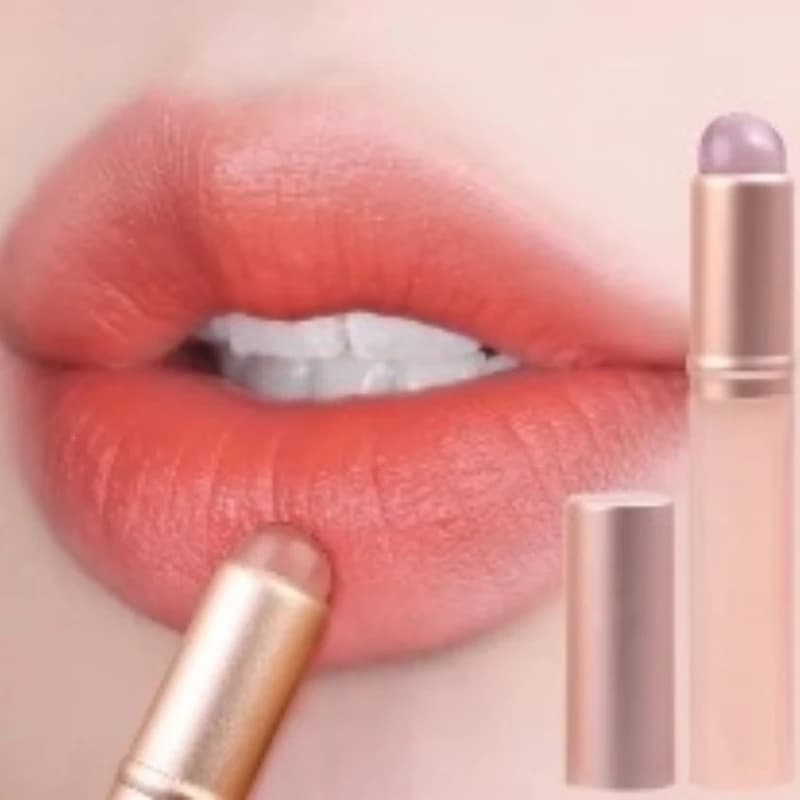 Silicone Lip Brush Round Head Leaning Brush Small Dust Covered Lip Brush Makeup Tools for Multifunction Lip Lipstick
