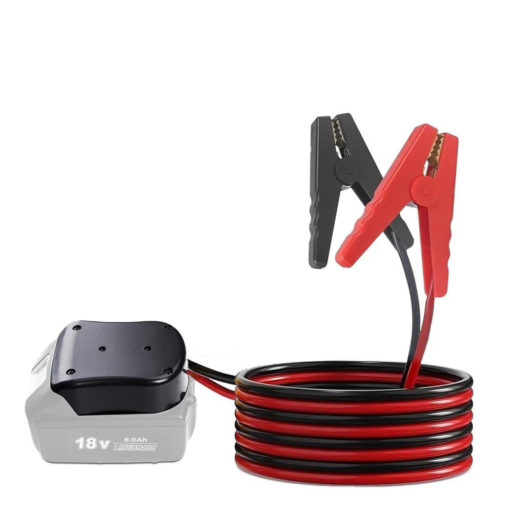 Adattatore per avviamento di emergenza con batteria esterna per kit di avviamento auto, cavi di avviamento per auto, strumento di avviamento per auto