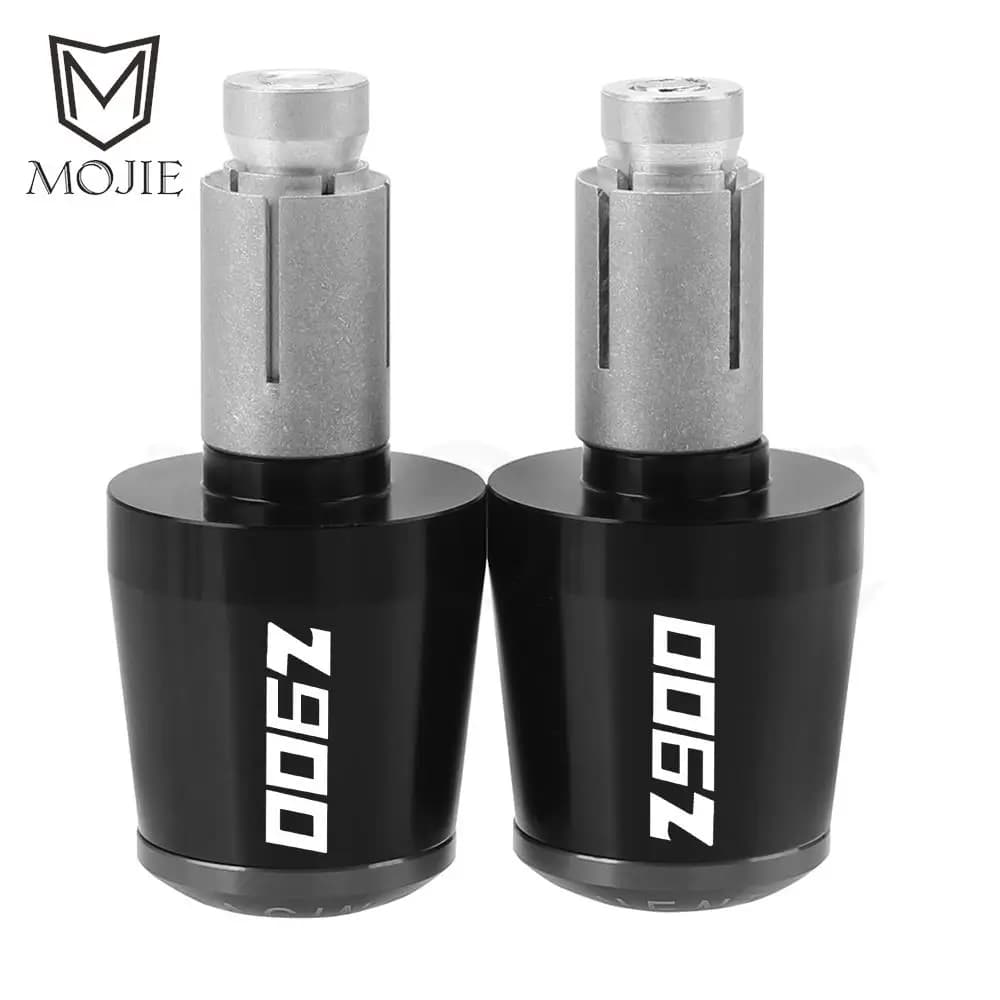 Motorcycles Handlebar Grips Cap Weight PartsAnti Vibration Silder Plug Ends FOR KAWASAKI Z900 Z 900 Z900RS 2017 2018 2019 2020