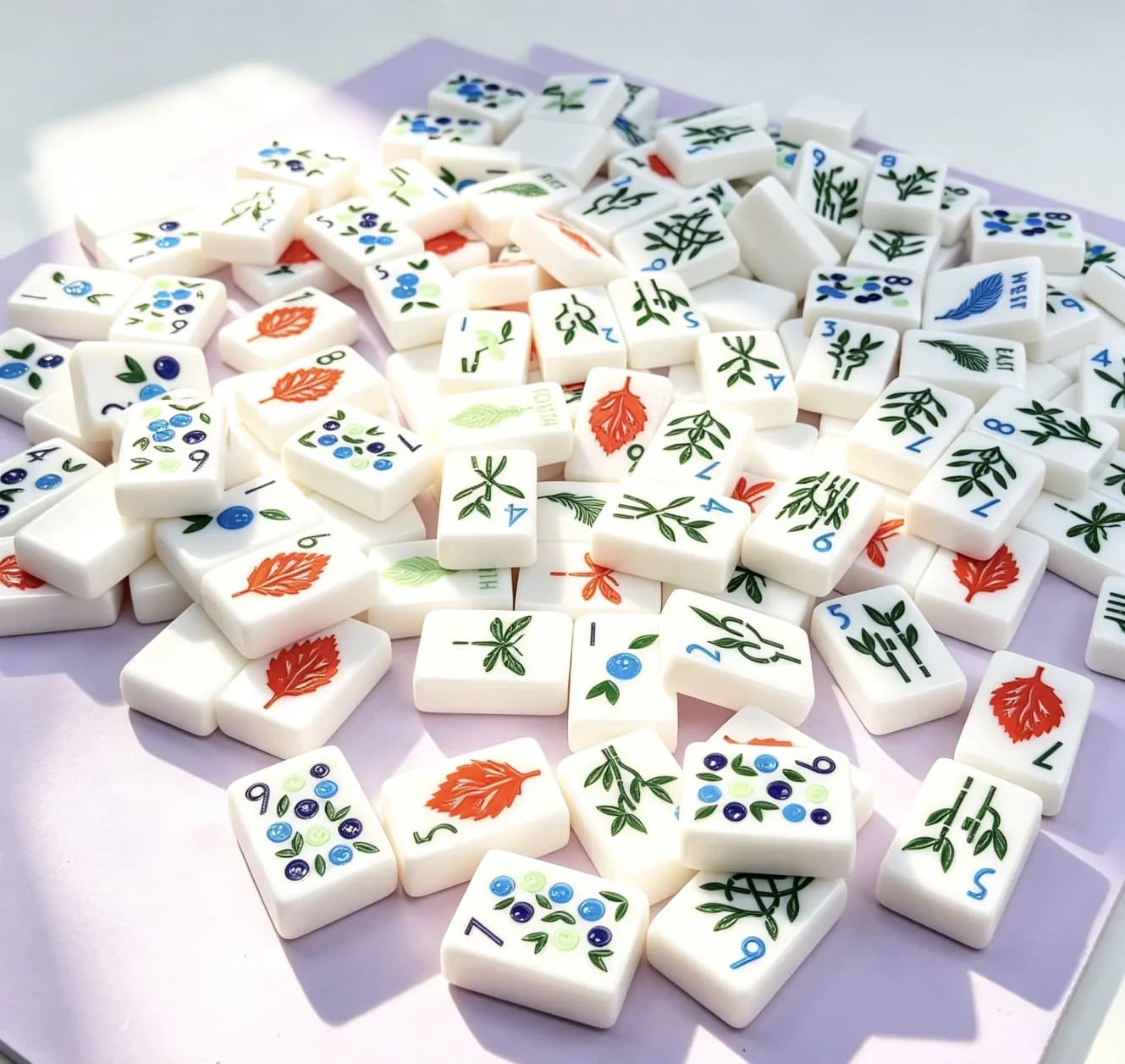 Set da Viaggio Mahjong XTY in Acrilico di Lusso, 160 Pezzi, Set Personalizzato con Incisione, 36*25*11mm/1.42*0.98*0.43in