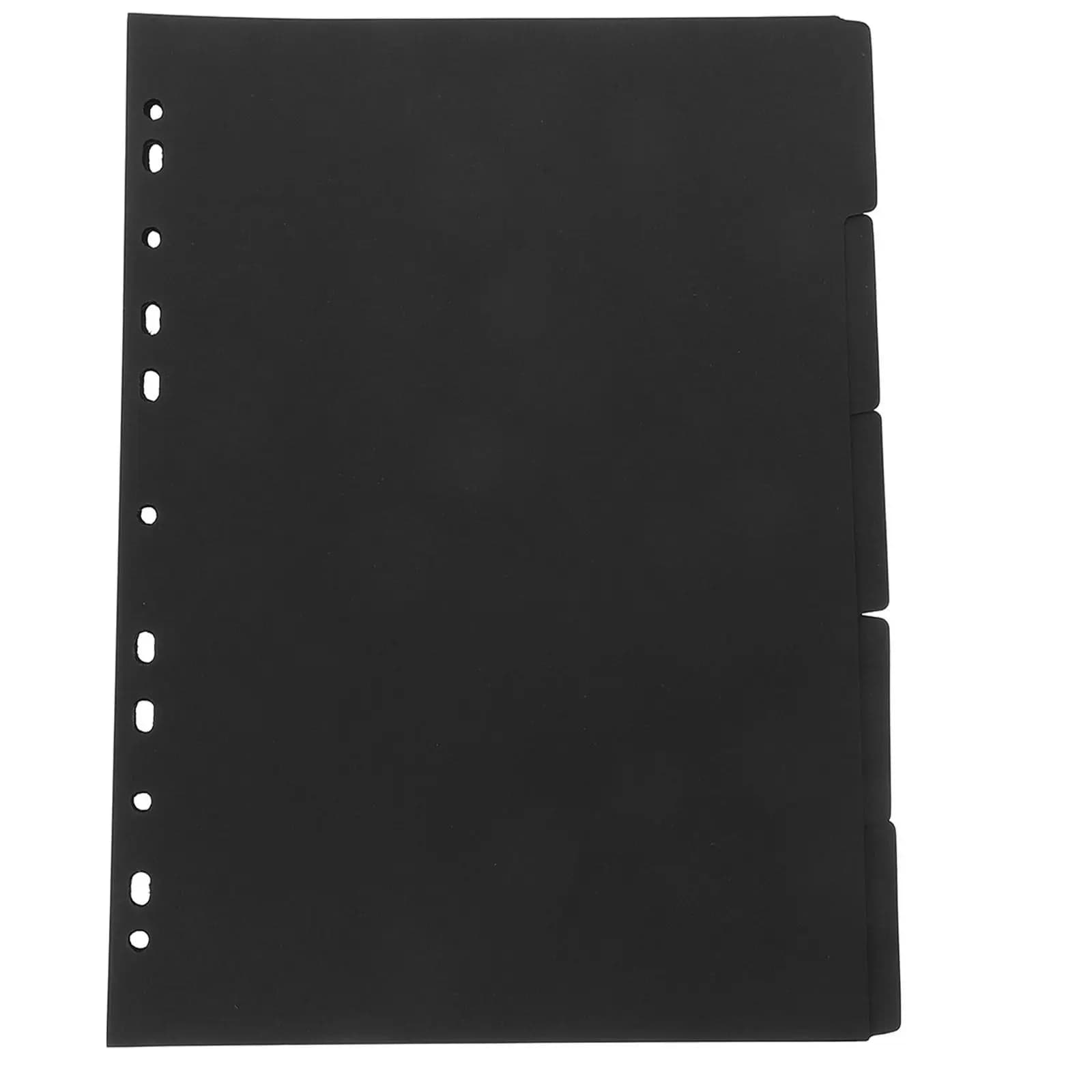 5Sheets A4 Detachable Binder Dividers Notebook Dividers Page Markers for Planners Files Books Index Classified Labels Aesthetic