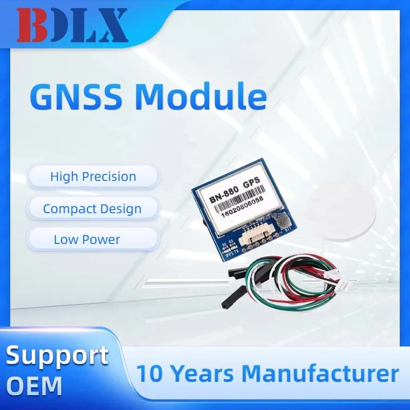 BN-880 BN880 GLONASS dual GPS module M8030-KT High precision antenna with TTL level for FPV RC Racing Quadcopter UAV GNSS