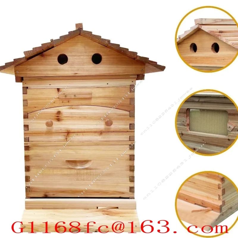 Bee Tool Full Boiled Wax Self-flowing Bee Box Independent Packaging Nest Foundation Machinery