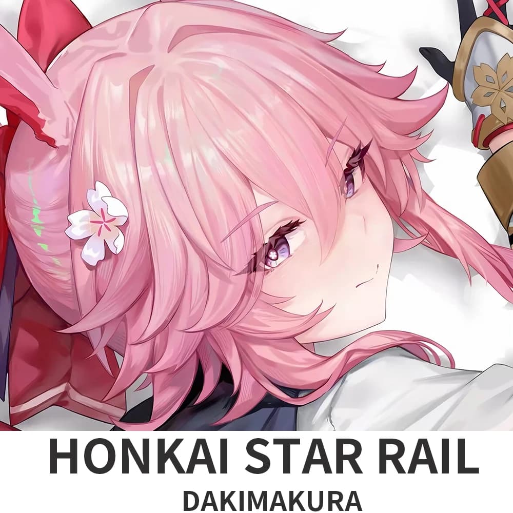 Honkai Star Rail Dakimakura 2WAY Hugging Body Pillow Case Anime Evanescia Pillow Cushion Cover Xmas Gifts