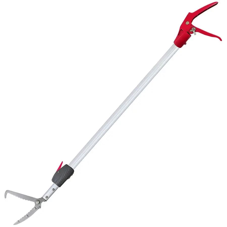 Pinza Telescopica per Serpenti FT con Ganci, Strumento per Catturare Serpenti Sonori, Pinza a Becco Largo con Manico Lungo per Rettili