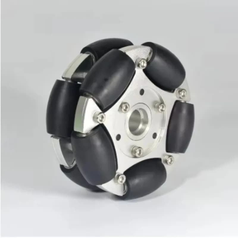 14146 Carrelli robot omnidirezionali da 127 mm Trasferimento trasportatore Trasporto Bagagli Plastica Nylon Mini Rotacaster Omni Wheel