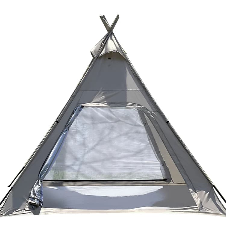 Factory Sale Family camping tent Indian camping tent for leisure Camping tents with windproof and waterproof lampshade