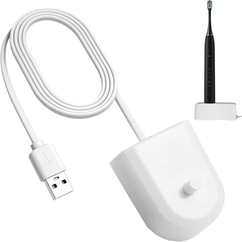1 piece for Ph*l*ps Sonicare HX3000 HX6000, USB replacement charger, quick charging adapter for electric toothbrush for travel around the world.