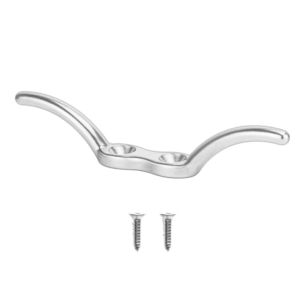 Marine Accessory Stainless Steel Cleat Precision Cast Rope Holder for Pontoon Boat Equipment