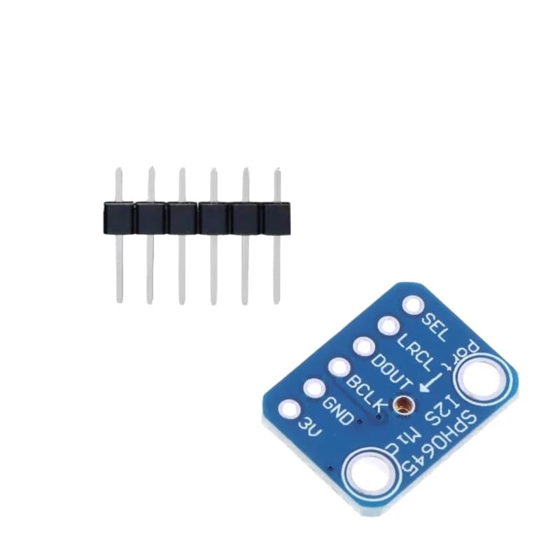 1 Set SPH0645LM4H I2S MEMS Microphone Breakout Board 1.6-3.6V SPH0645 Sensor Module Compatible with Raspberry Pi