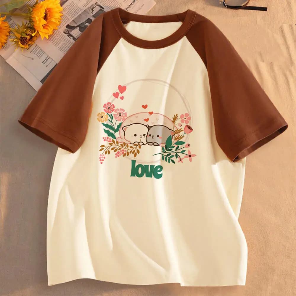 Bubu Dudu shirt teen kawaii Digital graphic Pastel 2000s Classic shirt Vintage anime kawaii 2000s Gothic Pop Culture