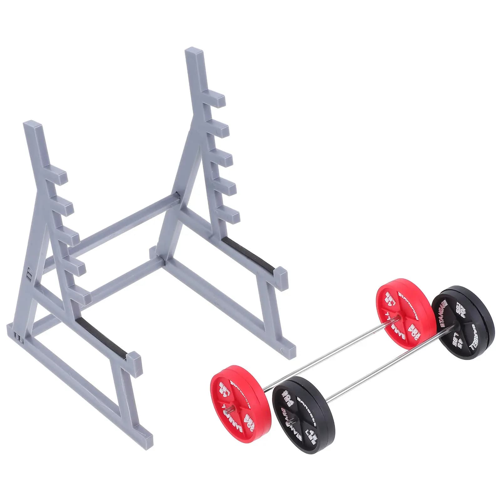 Set di 1 Portapenne a Forma di Mini Bilanciere, Organizzatore da Scrivania a Tema Palestra, Supporto per Cancelleria Carino per Ufficio, Casa e Allenamento Fitness