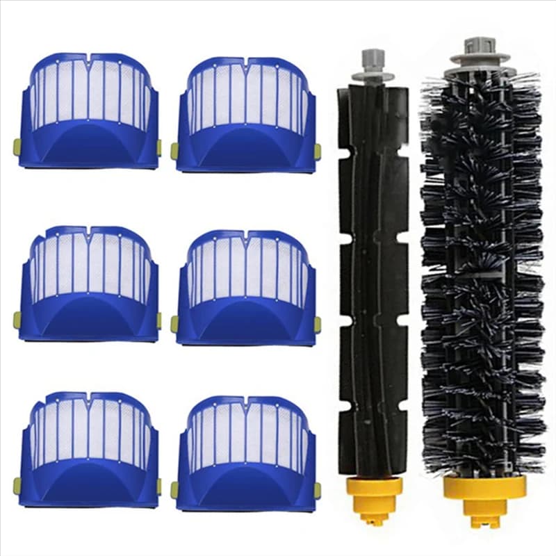 A50Q-Kit di parti di ricambio per Irobot Roomba serie 600 610 620 625 630 650 660 Aspirapolvere Spazzole principali Filtro