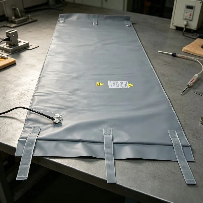 Adjustable High Temperature Industrial Heating Blanket for Wind Turbine Blade Repair Tank Pipe Equipment Heating Jacket