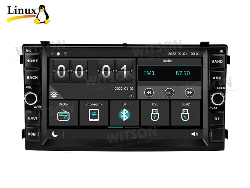Linux System 7" Screen OEM Style without DVD Deck For KIA CEED 2007 2008 2009 Car Multimedia Stereo CarPlay Player