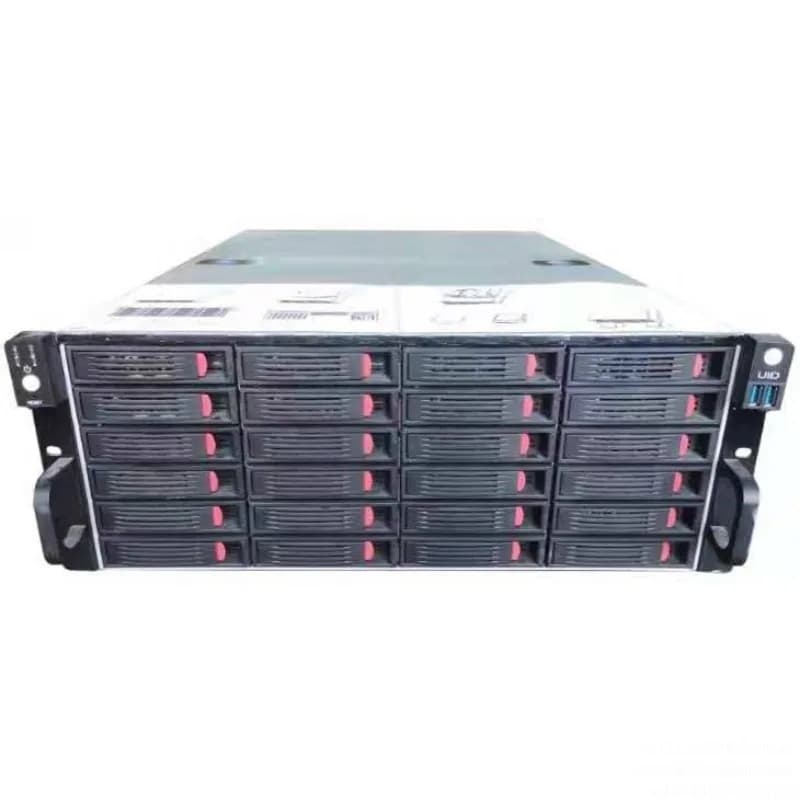 Nuovo telaio hot swap per disco rigido 4U24, server di archiviazione di rete montato su rack, NAS multibay SATA/SAS in stock