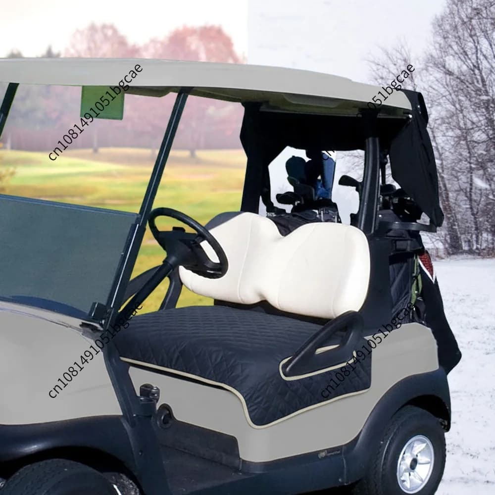 Golf Cart Seat Towel Blanket Comfortable Heated Seat Cushion Travel Sports Cart Seat Cushion Cover Golf Gifts for Men Golf Lover