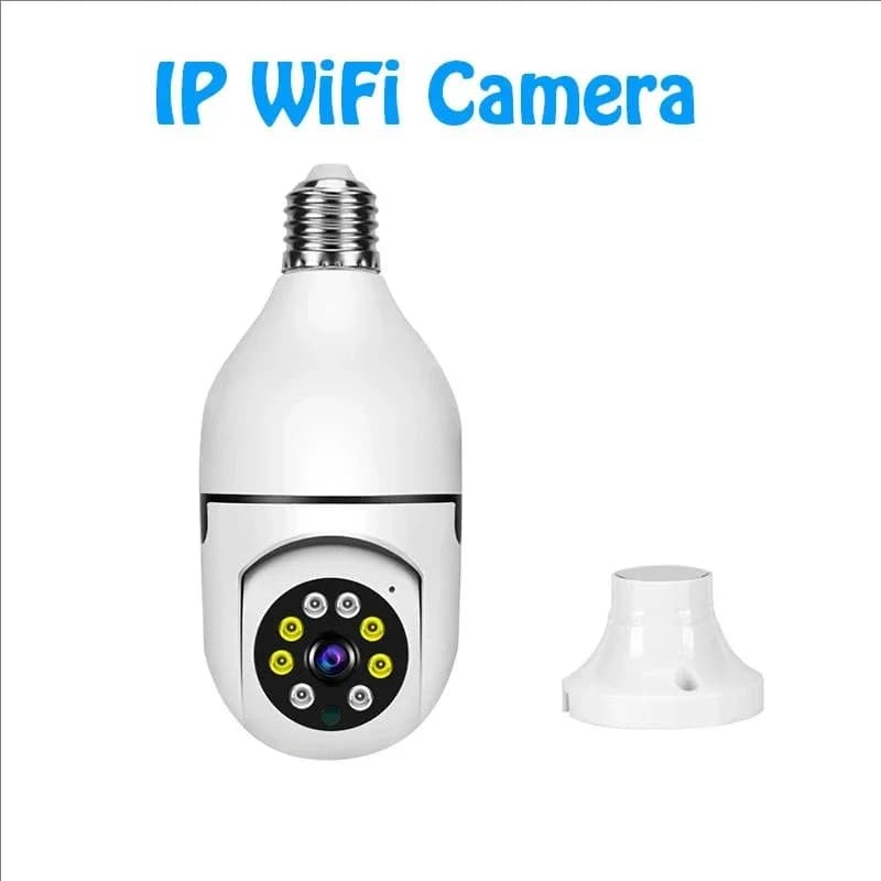 4G WiFi IP Camera E27 Bulb Cam 3MP Wireless Baby Monitor AI Tracking Security Video Surveillance Pet Cam SmartLife Indoor